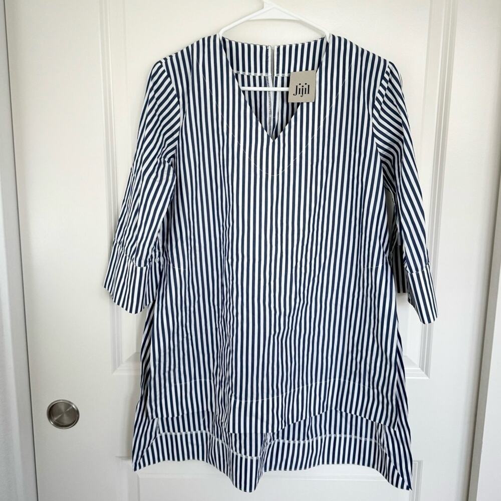 Jijil Striped Tunic Blue White 40 (US 4)